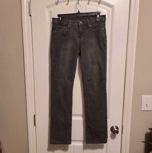 jcpenney Denim - JCP Gray Jeans Sz 29/8P Slim Straight Like New!!